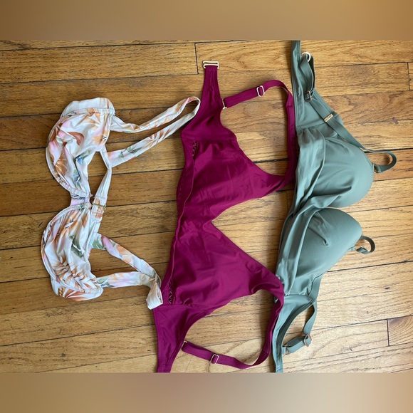 3 bathingsuit tops - Picture 1 of 4
